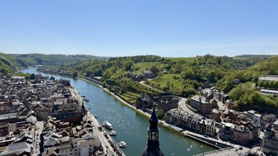 Dinant gezien vanaf de Citadel